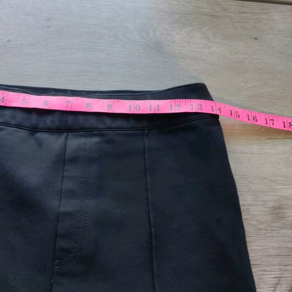 SPANX 20252R The Perfect Pant in Black Knit Ponte Hi-Rise Flare, Women's Medium - Picture 8 of 11